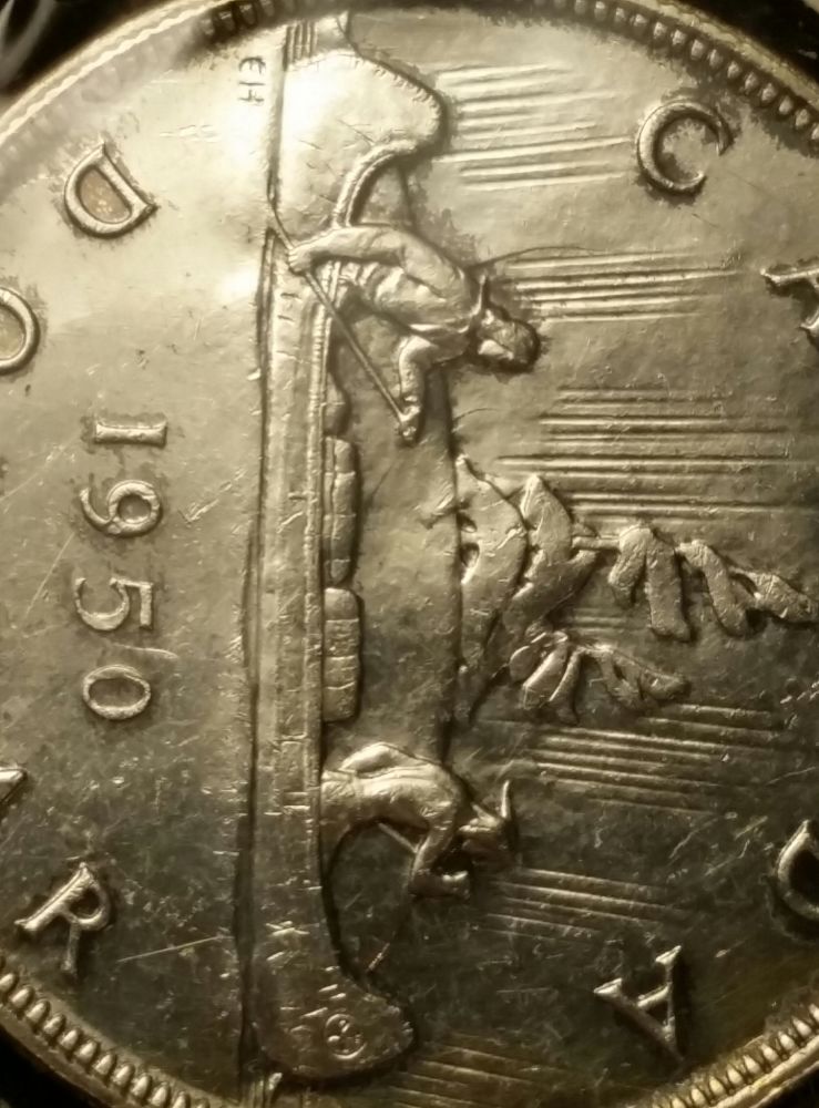 1950-Canadian-Dollar-Die-Clash-Errors.